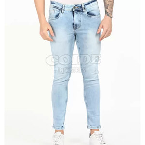 Pantalones Vaqueros para Hombre con Diseño Moderno, Lavados, para Venta en Línea, Pantalones para Hombre al por Mayor con MOQ Bajo, Hechos a Medida - Product Image 2