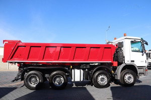 2008 mercedes-benz Actros 4141 TIPPER 2 voies Bordmatic 605 M 8x4 Euro 4 Weichai moteur utilisé boîte de vitesses rapide caméra arrière Diesel gauche - Product Image 3