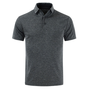 OEM moda 100% algodón transpirable Golf para Polo camiseta logotipo personalizado para polos con patrón sólido tejido de punto - Product Image 2