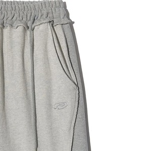 Pantalones de chándal rectos holgados de alta calidad para hombre, pantalones de chándal informales de algodón con logotipo personalizado, pantalones de gimnasio, técnica de tinte, características de carga - Product Image 5