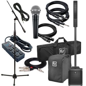 NUEVO Sistema de Columna Portátil ELECTRO-VOICE EVOLVE 30M - Negro, Ideal para Escenarios - Product Image 1