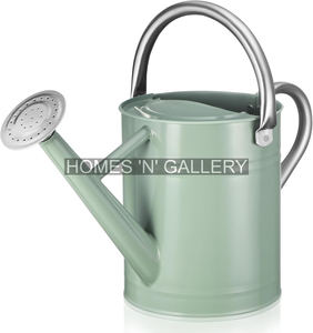 <b>Garden</b> Galvanized Metal Water Can <b>for</b> Plants Iron <b>Garden</b> <b>Tools</b> Metal Dual Handle Watering Cans - Product Image 1