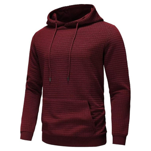 Sweat à capuche d'hiver athlétique pour hommes, pull décontracté à manches longues, vêtements d'entraînement, polaire imprimée de qualité respirante, nouvel arrivage - Product Image 5