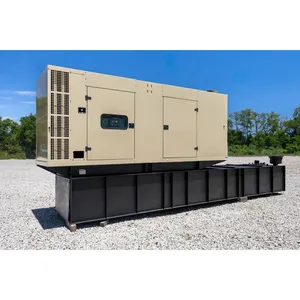 NEW 400kW <b>Three</b>-Phase Diesel Industrial Generator Set 120/208V Sound Attenuated Commercial Standby Backup Power - Product Image 1