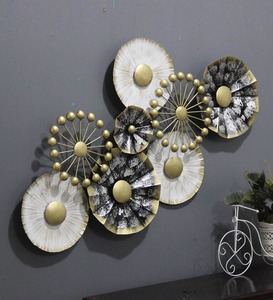 Handcrafted Modern Design Iron Metal Wall Art Panel Superb Outdoor Home <b>Decorative</b> Hanging for Interior Use - Product Image 3
