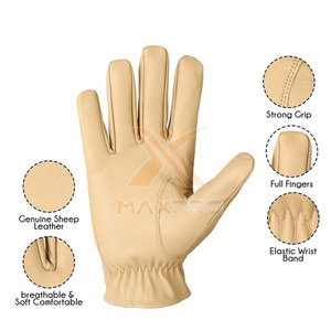 Gants de conduite personnalisés à manchette élastique intégrale, gants de conduite multifonctionnels, gants de conduite résistants aux coupures - Product Image 4