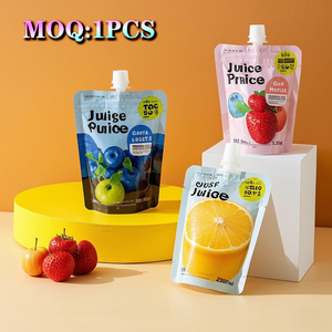 Wholesale Stand up Spout <strong>Pouch</strong> Bags for <strong>Milk</strong> &amp; Jelly Food Grade LDPE Material Custom Size Liquid Packaging - Product Image 3