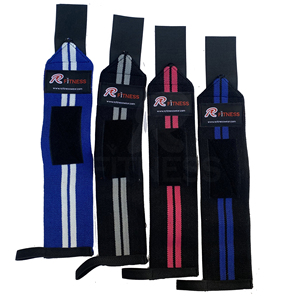 Bracelets de sport en néoprène élastique pour la musculation - Bandes de transpiration respirantes et antidérapantes avec protection professionnelle - Product Image 6