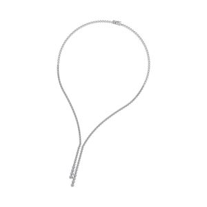 Collier pendentif minimaliste en forme de Y en platine 950 avec moissanite VVS couleur D, délicat et raffiné, pour usage quotidien, cadeau de mariage ou de fiançailles - Product Image 3