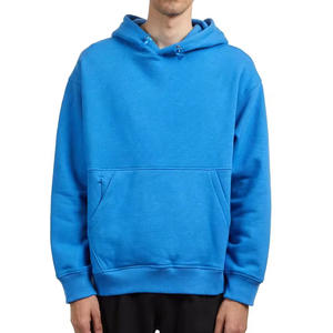 Pull-over d'hiver décontracté pour hommes, sweat à capuche en molleton, qualité supérieure, nouveau style, fourrure lourde et moelleuse, vêtements d'hiver solides - Product Image 3