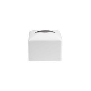 Portatovaglioli Bianco 11x20cm in Plastica ABS, Confezione da 8 Pezzi, B2B - Product Image 2