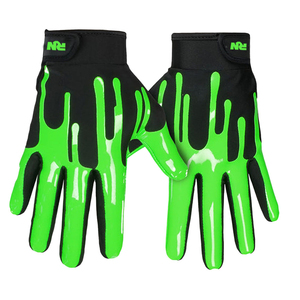 ถุงมือรับบอลแบบซับลิเมชั่นสั่งทำพิเศษ  หนังบริเวณฝ่ามือ  ทันสมัย  ใช้ได้ทั้งชายและหญิง  กันลื่น คุณภาพสูง - Product Image 2