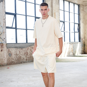 Pantalones cortos de algodón de peso pesado de alta calidad para hombre, pantalones de calle, pantalones casuales, pantalones cortos para hombre, envío DDP - Product Image 3