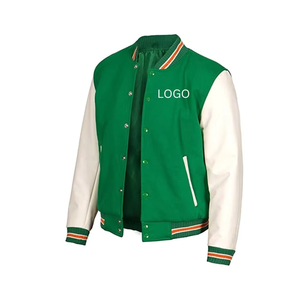 Nouveau design, logo personnalisé, veste universitaire pour hommes, col montant de haute qualité pour l'hiver - Product Image 4