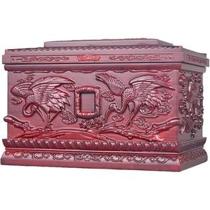 โกศไม้แข็งแข็งสำหรับตกแต่งบ้านทำจากไม้เผาศพสำหรับเก็บขี้เถ้า - Product Image 6