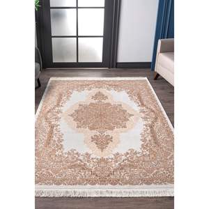 Konfor silkas 6708พรมห้องนั่งเล่นขนาดใหญ่ผ้าไหมทอด้วยวัสดุวิสคอส - Product Image 2