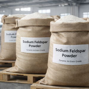 High-Whiteness Sodium Feldspar Powder for <b>Ceramic</b>, Glass and Sanitaryware Industries - Product Image 4
