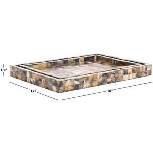 Bandeja de servicio de cuerno de búfalo natural indio puro para el hogar con logotipo de vivero-Precio de fábrica de cuerno genuino - Product Image 6