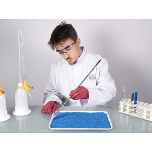 Espátula Doble Angular Redondeada de Acero Inoxidable para Microdosis, Fabricada en Alemania - Burkle GmbH - Product Image 2