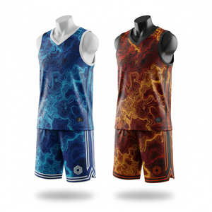 Uniforme de basket-ball de sport à séchage rapide respirant de haute qualité avec logo personnalisé à bas prix | Nouveau design unisexe - Product Image 5