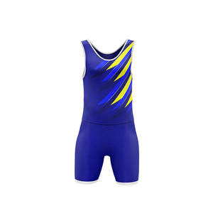 Vente en gros broderie et logo personnalisés uniforme d'aviron pour femmes respirant grande taille 100% polyester impression par sublimation professionnelle - Product Image 5