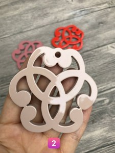 Grande Rosette Pendentif Collier Corne de Buffle Finition Laque Élégant Ethnique Tribal Boho Écologique Amour Bijoux Cadeau Parfait pour - Product Image 5