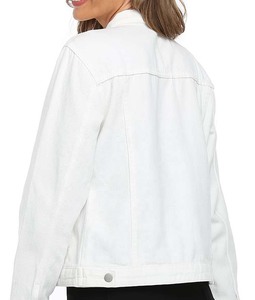 แจ็กเก็ตยีนส์ของผู้หญิงสำหรับฤดูหนาวแจ็กเก็ตยีนส์แบบบางระบายอากาศได้สำหรับฤดูใบไม้ผลิออกแบบได้ตามต้องการ - Product Image 3