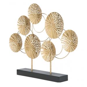 Escultura decorativa de Metal de lujo, pieza de arte moderno para el hogar y la Oficina, artesanía de Metal de alta calidad para sala de estar y dormitorio - Product Image 1