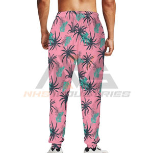 Manufacturer Custom High Quality <b>Men's</b> Quick Dry Sweatpants Breathable <b>Skinny</b> <b>Shorts</b> Set with Contrast Print for Casual Gym Use - Product Image 2