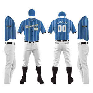 Uniforme de Béisbol de Alta Calidad con Nuevo Diseño, Uniforme de Béisbol Personalizado al por Mayor, Uniforme de Béisbol Transpirable, Paquete de Oferta OEM - Product Image 6