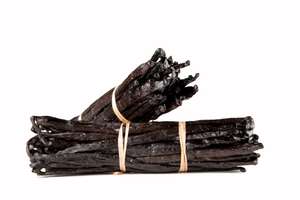 Vanille Bourbon de Madagascar séchée, récolte de la région SAVA, 18-21 cm, qualité supérieure, préparation traditionnelle, humide, huileuse, aromatique - Product Image 1