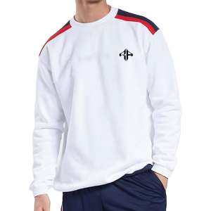 เสื้อสเวตเชิ้ตผู้ชายลำลองสำหรับฤดูหนาวปี 2025 ผ้าฟลีซคอตตอน 100% แห้งเร็ว ดีไซน์เรียบแบบสั่งทำโดย Atlantic - Product Image 1