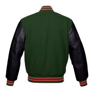 Veste universitaire pour homme en gros, logo personnalisé, automne, coupe-vent, veste universitaire de baseball pour homme, chenille personnalisée 2026 - Product Image 4