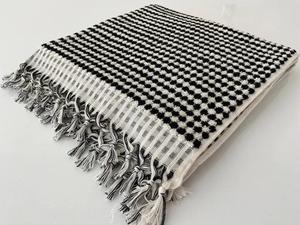 Handloomed 100% serviette de bain à pompon en coton turc 90x180cm 900gr multi-usages Peshtemal Hammam rayé imprimé Techniques - Product Image 2