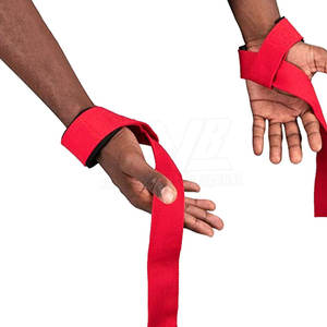 Powerlifting Musculation Sangles d'haltérophilie Logo personnalisé Sangles de levage Gym Sangles d'haltérophilie - Product Image 3