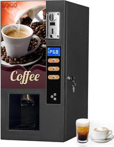 Máquina Expendedora de café exclusiva Cafetera con pago comercial inteligente con monedas - Product Image 1