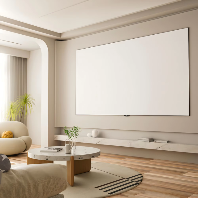 PerfecTisan Large Size 200 Inch Projection Screen 170 View Angle Gain 1.1fixed Frame Screen Suit for Long and Short Throw
