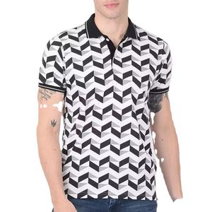 Polo pour homme en sublimation, tendance, anti-plis, qualité supérieure, prix abordable, vente chaude - Product Image 1