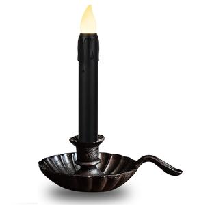 Portavelas estándar o velas cónicas. Candelabros altos delgados con diferentes. Le da una atmósfera sutil y elegante - Product Image 3