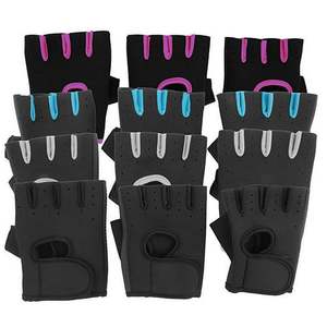 Gants de cyclisme demi-doigts pour hommes et femmes, design personnalisé, fitness, gym, sport, entraînement, respirant, soutien du poignet, gants de cyclisme personnalisés - Product Image 4