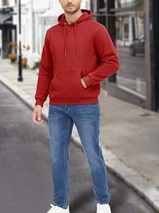Pullover <b>Sherpa</b> <b>Hoodies</b> for Men Heavyweight Fleece Sweatshirt - Full Zip up Thick <b>Sherpa</b> Lined Wholesale Price Pullover <b>Hoodies</b> - Product Image 5