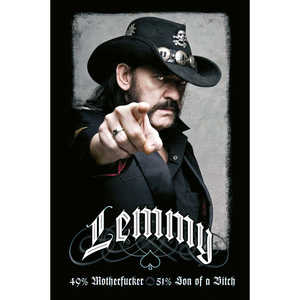 Affiche de style moderne Motrhead Lemmy Kilmister pour utilisation murale - Product Image 3