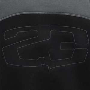 เสื้อมีฮู้ดปักลายโอเวอร์ไซส์แบบมีซิปผ่าข้างเสื้อครอปไหล่แบบสั่งทำเสื้อผ้าแนวสตรีทแวร์ผ้าฝ้าย100% - Product Image 5