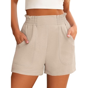 Shorts Deportivos de Cintura Alta para Mujer, para Mayor Comodidad y un Estilo Elegante en Entrenamientos - Product Image 1