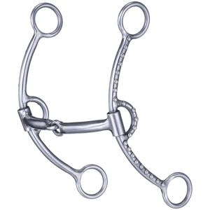 2025 de alta calidad Teardrop Dogbone Snaffle Western Horse Bits - Product Image 2