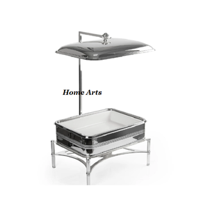 Plato de frotamiento para hoteles, diseño maravilloso, forma personalizada, plato de frotamiento para buffet de comida con tapa de suspensión de soporte - Product Image 3