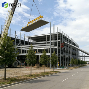 Steel Structure Parking Building Sturdy Galvanized Vehicle Hub Manufacturer Structural Multi Storey Fabricator - Product Image 1