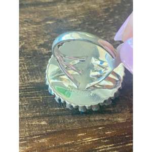 Southwest Handmade Sleeping Beauty <b>Turquoise</b> Sterling Silver Men's Cluster <b>Ring</b> Size 6.75 - Product Image 5