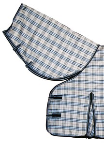 Combo de verano Diseño de cuadros multicolor Los exportadores indios Favorito Algodón impermeable Carreras de caballos Doma Uso Alfombra cómoda - Product Image 2