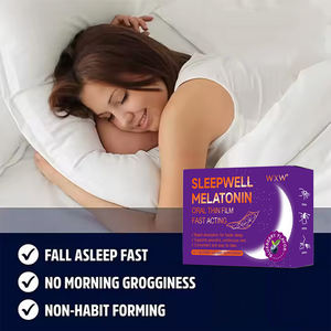 Tiras Orales para Dormir de Diseño Personalizado, Suplementos en Tiras Orales Disolubles, Película Bucal Disoluble, Tiras Orales Nutracéuticas para Dormir - Product Image 3